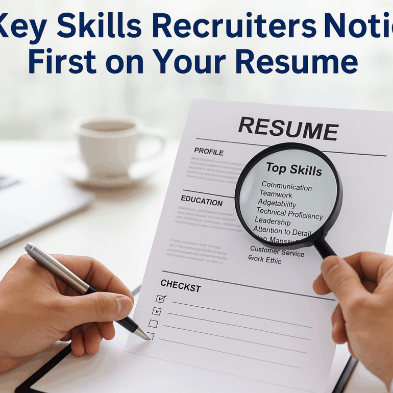 10 Key Skills Recruiters Notice to Boost Your Resume Success