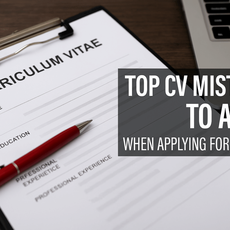 Top 9 CV Mistakes to Avoid When Applying for UAE Jobs