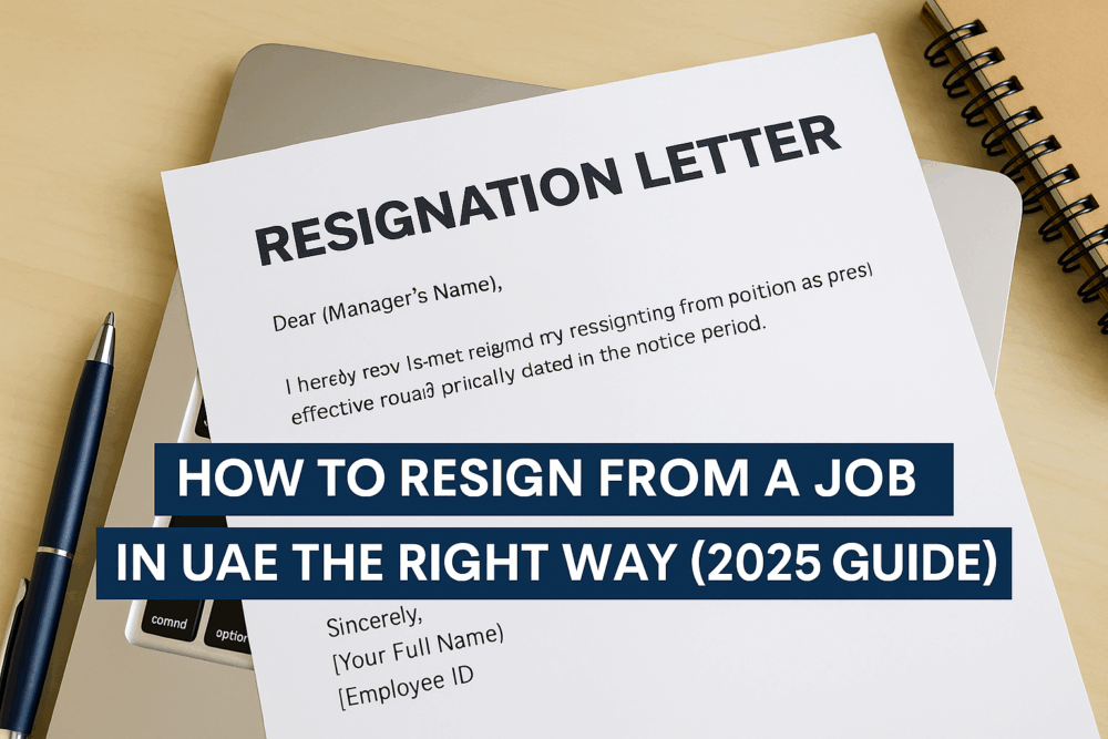 How to Resign from a Job in UAE the Right Way 2025 Guide
