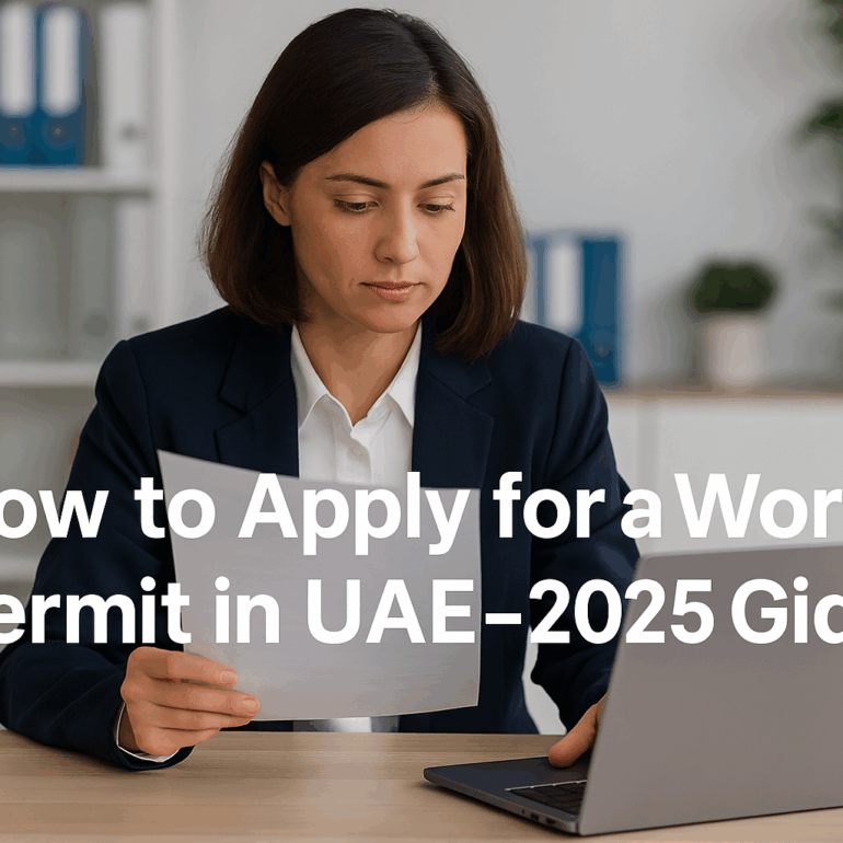 How to Apply for a Work Permit in UAE 2025 Guide