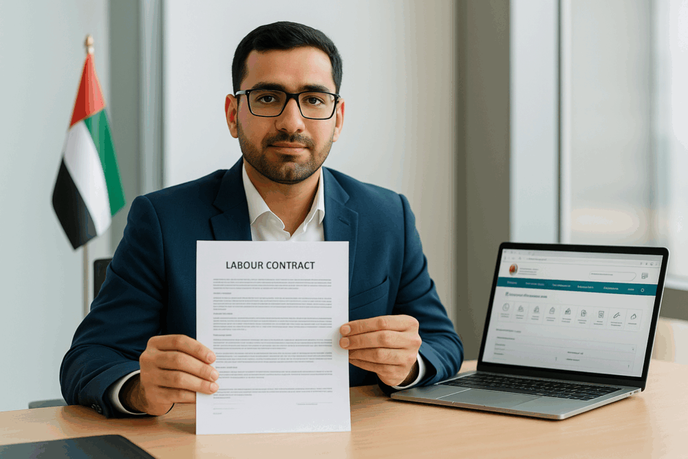 How to Check UAE Labour Contract Online 2025 Guide