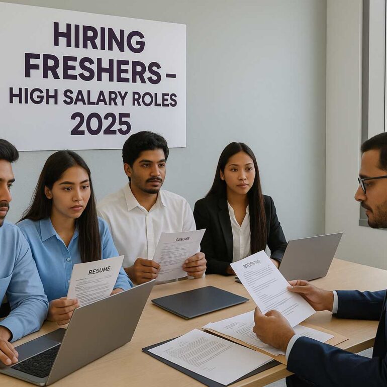 Best Jobs in Dubai for Freshers High Salary 2025 Guide