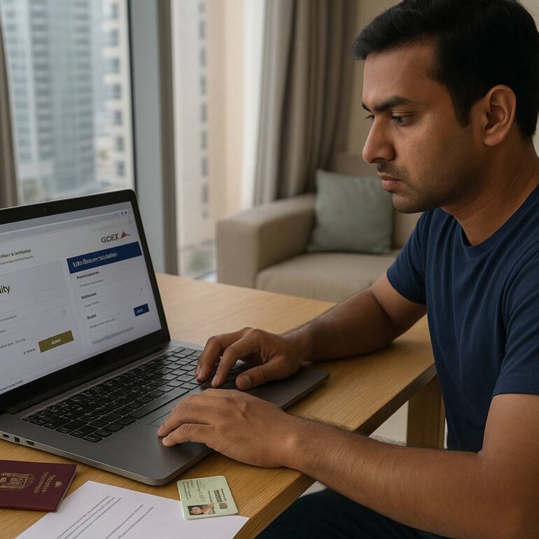 UAE Visa Status Check Online 2025 Guide ICP + GDRFA