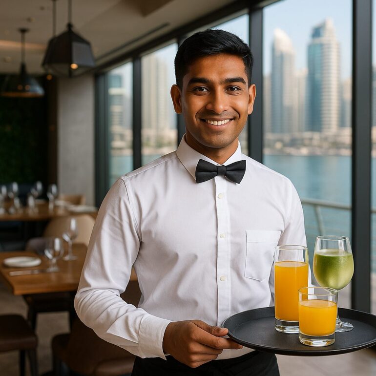Waiter Jobs in Dubai 2025 Salary Visa and Hiring Tips