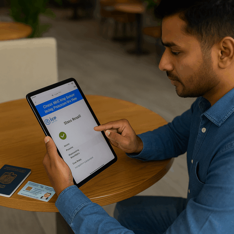 Check UAE Visa Status by Passport Number 2025