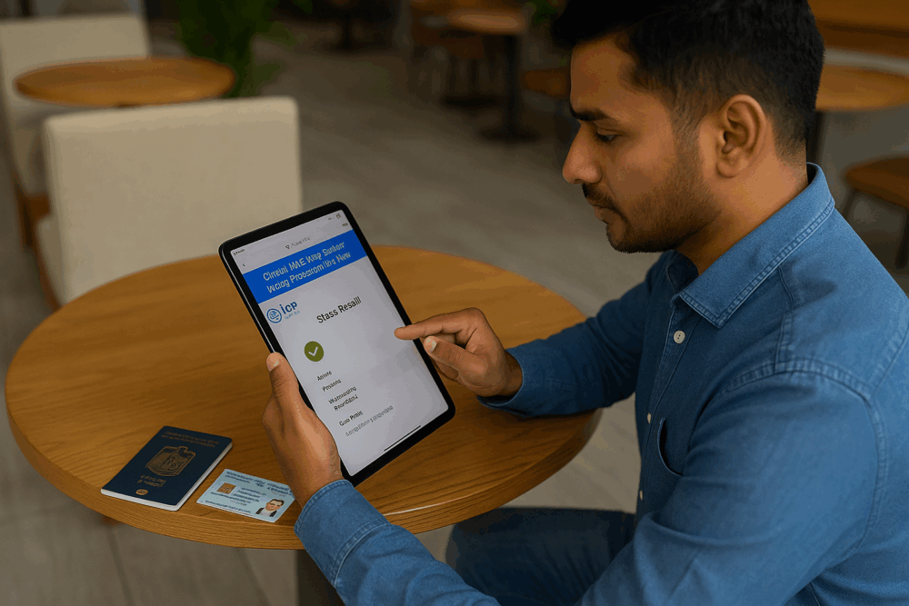 Check UAE Visa Status by Passport Number 2025