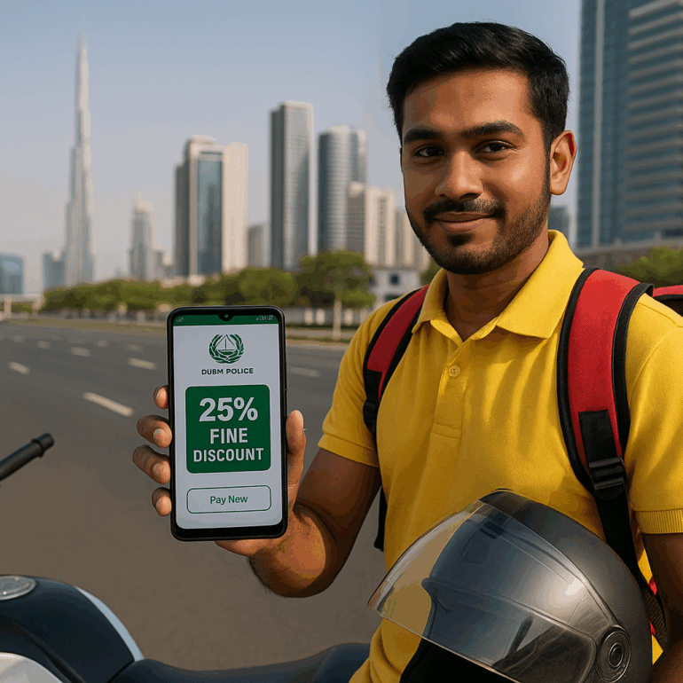 Dubai Traffic Fines Discount 2025 Save 25% Now