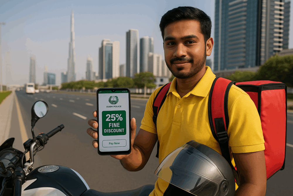 Dubai Traffic Fines Discount 2025 Save 25% Now
