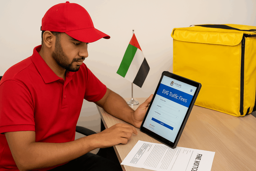 EVG Traffic Fines in UAE Meaning and Payment Guide 2025