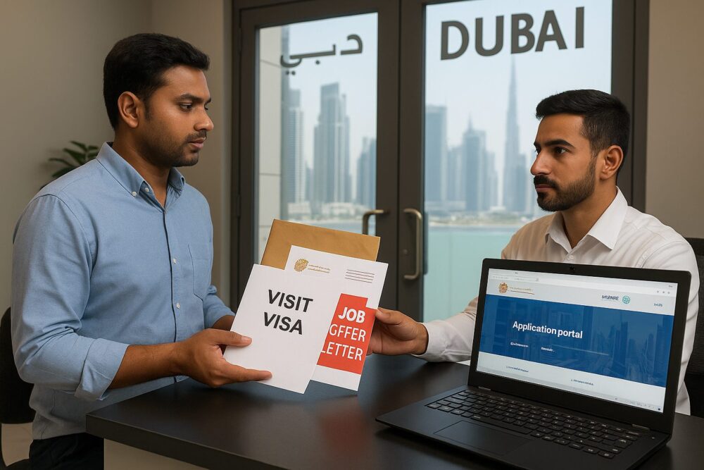 Convert Visit Visa to Work Visa UAE 2025 Process Guide