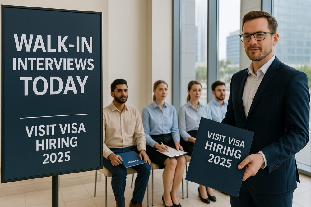 Top 10 UAE Companies Hiring Visit Visa Holders 2025