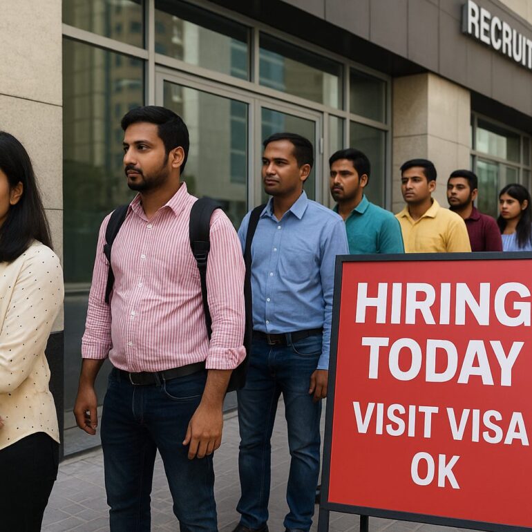 Dubai Jobs for Visit Visa Holders Apply Today 2025