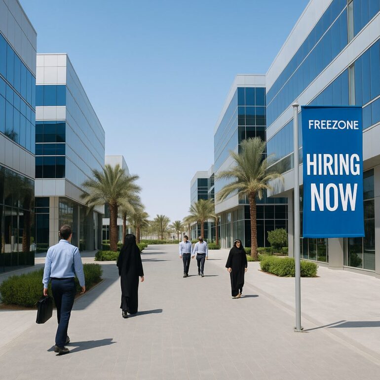 Freezone Jobs in UAE High Demand in 2025