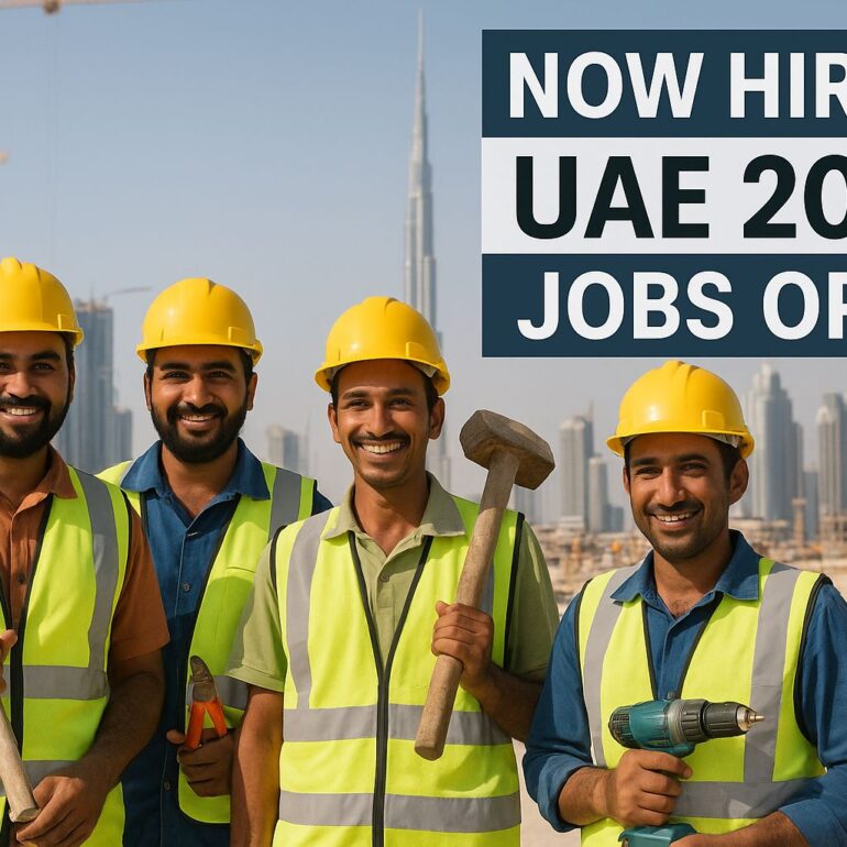 Top UAE Blue Collar Jobs 2025 Apply Now for Opportunities