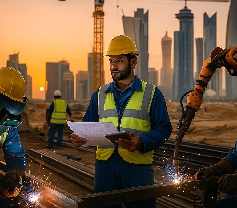 Blue-Collar Jobs Boom in Middle East