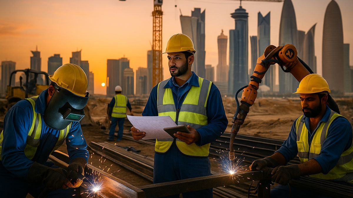 Blue-Collar Jobs Boom in Middle East