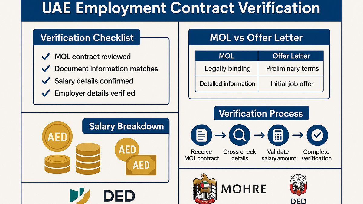 UAE Employment Contract Verification