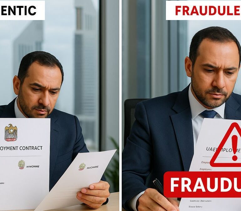 UAE Employment Contract Verification